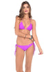 Luli Fama Cosita Buena Wavey Brazilian Tie Side Ruched Back